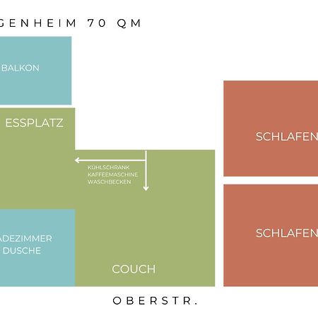Teigenheim Lägenhet Rüdesheim am Rhein Exteriör bild
